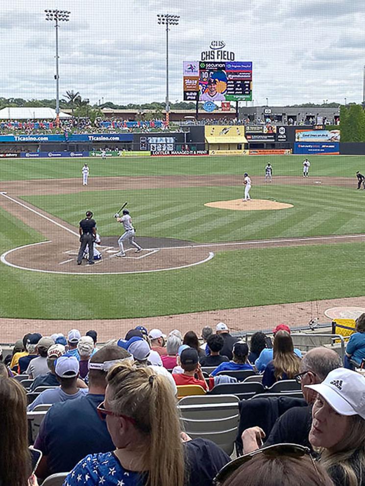 FiftyNorth at St. Paul Saints game