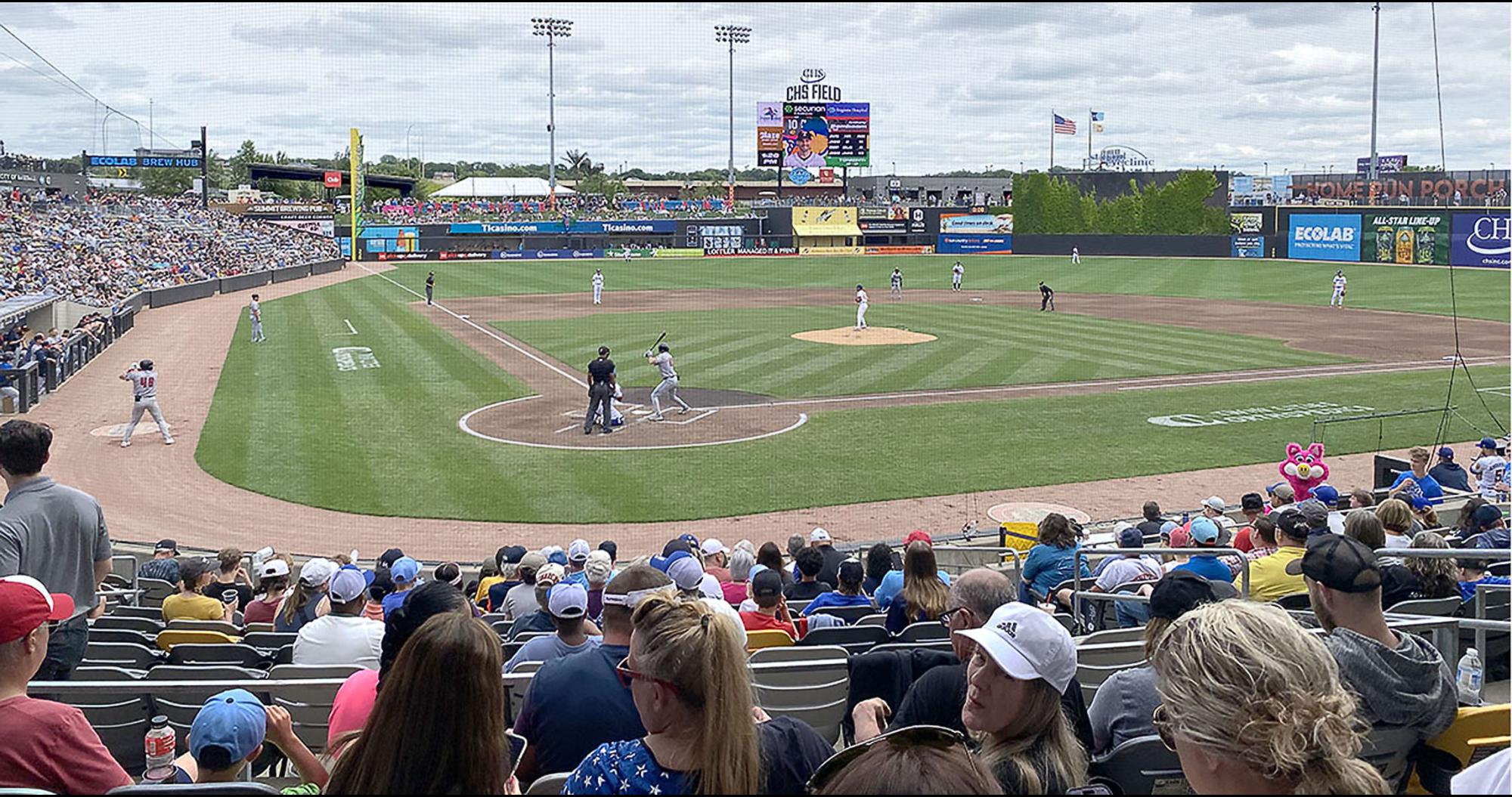 FiftyNorth at St. Paul Saints game